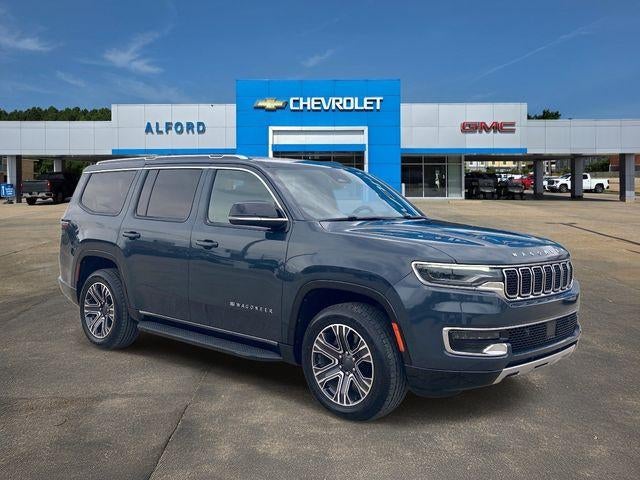 2024 Jeep Wagoneer Series II in River Rock — front three-quarter view