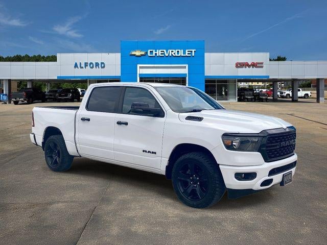 2023 RAM 1500 Big Horn in Bright White Clearcoat — front three-quarter view