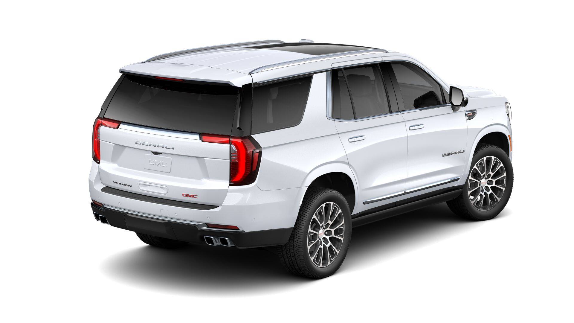 2026 GMC Yukon — rear three-quarter view