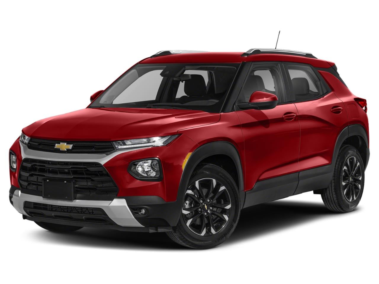 2023 Chevrolet Trailblazer LT in Crimson Metallic — front three-quarter view